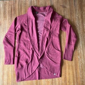 Eddie Bauer Cardigan Camp Fleece Wrap